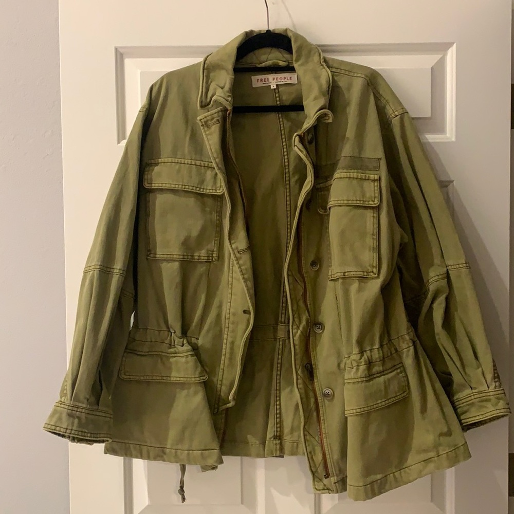 NWOT Free People Army Jacket
